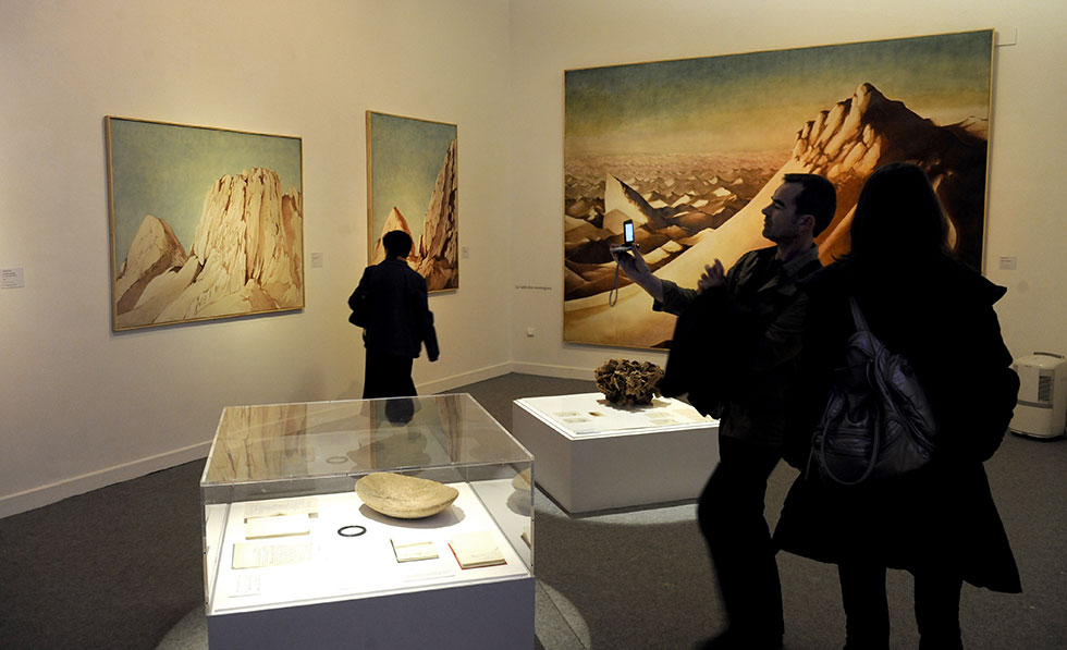 Exhibition of the Touaregs world, Museum Henri-Martin in Cahors, 2014.