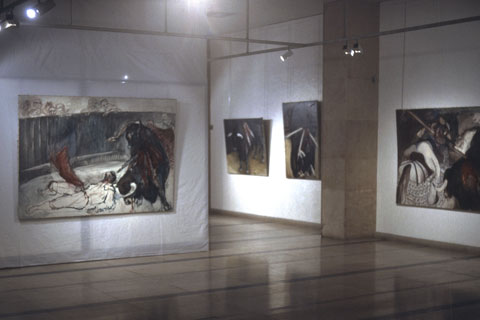 Exposition Toros, galerie Bernanos, Paris, 1997